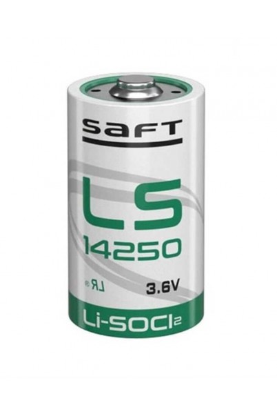 Saft LS14250 3.6V Lityum 1/2AA Pil Fransız Malı Saft LS14250 3.6V Lityum 1/2AA Pil Fransız Malı