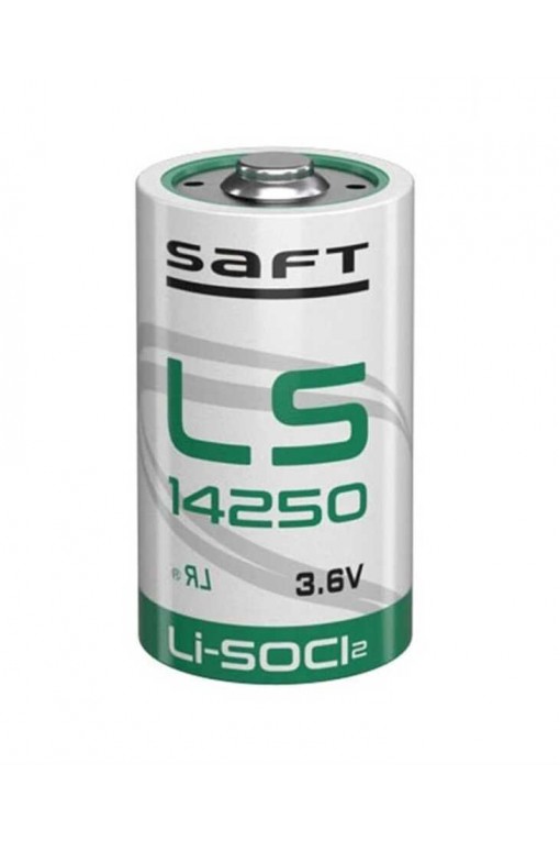 Saft LS14250 3.6V Lityum Şarj Olmayan Pil Fransız Malı Saft LS14250 3.6V Lityum Şarj Olmayan Pil Fransız Malı