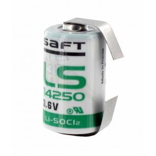 Saft LS14250 Puntalı 3.6V Lityum Şarj Olmayan Pil