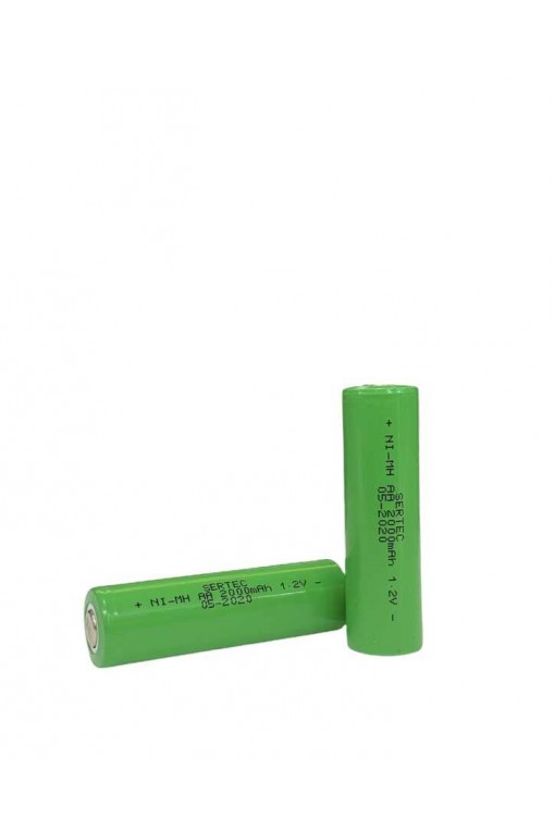 Sertec 1.2V 2000mAh AA Ni-MH Şarj Edilebilir Başsız Kalem Pil Sertec 1.2V 2000mAh AA Ni-MH Şarj Edilebilir Başsız Kalem Pil