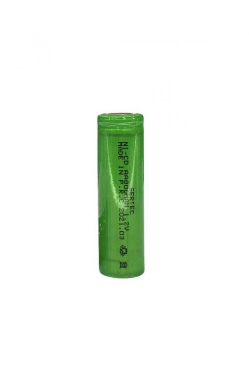 Sertec 1.2V 800mAh AA Ni-Cd Şarj Edilebilir Başsız Kalem Pil