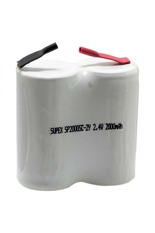 SUPEX Nİ-CD 2.4V SC 2000MAH 2Lİ 2YYANYANA SÜPÜRGE