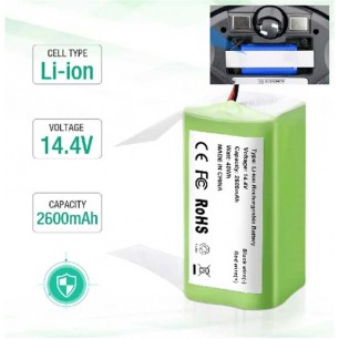 Tesvor T8 Robot Süpürge için 2600mAH Lion Akıllı Robot Pili