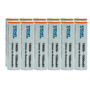 TNL 18650 12'li 1500mah 3.7v Li-ion Başlıksız Pil Batarya