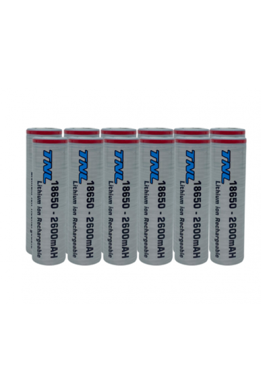 12 Adet TNL 18650 2600mAH 3C 3.7V Li-ion Başlıksız Şarj Edilebilir Pil 12 Adet TNL 18650 2600mAH 3C 3.7V Li-ion Başlıksız Şarj Edilebilir Pil