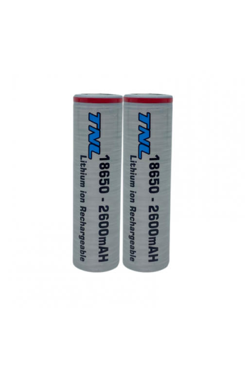 2 Adet TNL 18650 2600mAh 3C 3.7 Li-ion Başlıksız Şarj Edilebilir Pil 2 Adet TNL 18650 2600mAh 3C 3.7 Li-ion Başlıksız Şarj Edilebilir Pil