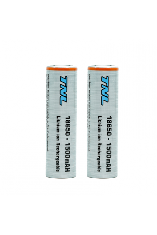 TNL 18650 2'li 1500mah 3.7v Li-ion Başlıksız Pil Batarya TNL 18650 2'li 1500mah 3.7v Li-ion Başlıksız Pil Batarya