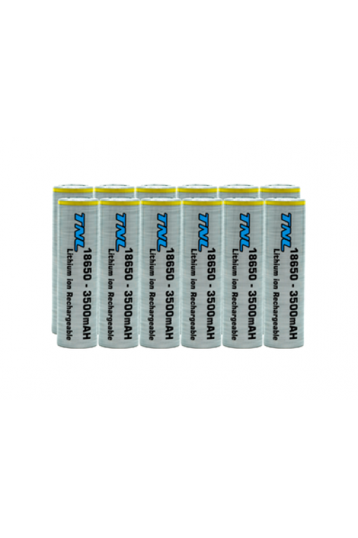 TNL 18650 3.7V 12'li 3500mah Lityum Li-on Başlıksız Pil TNL 18650 3.7V 12'li 3500mah Lityum Li-on Başlıksız Pil