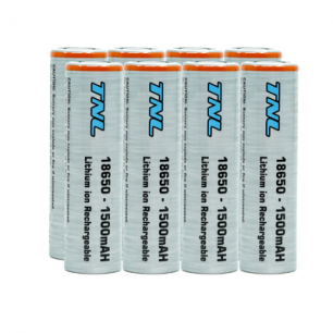 TNL 18650 8'li 1500mah 3.7v Li-ion Başlıksız Pil Batarya