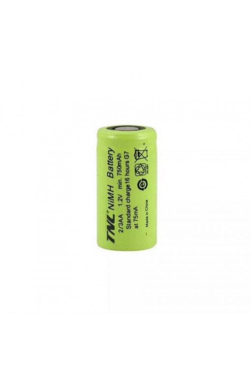 TNL 2/3AA 75AAH 750mah 1.2V Nİ-MH Şarj Edilebilir Pil