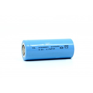 TNL 26650 5000mAH 3.2v Lifepo4 Başlıksız Şarj Edilebilir Pil