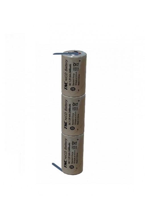 TNL 3.6v 2400mAh Uç uca Ni-MH Şarjlı Süpürge Pili TNL 3.6v 2400mAh Uç uca Ni-MH Şarjlı Süpürge Pili
