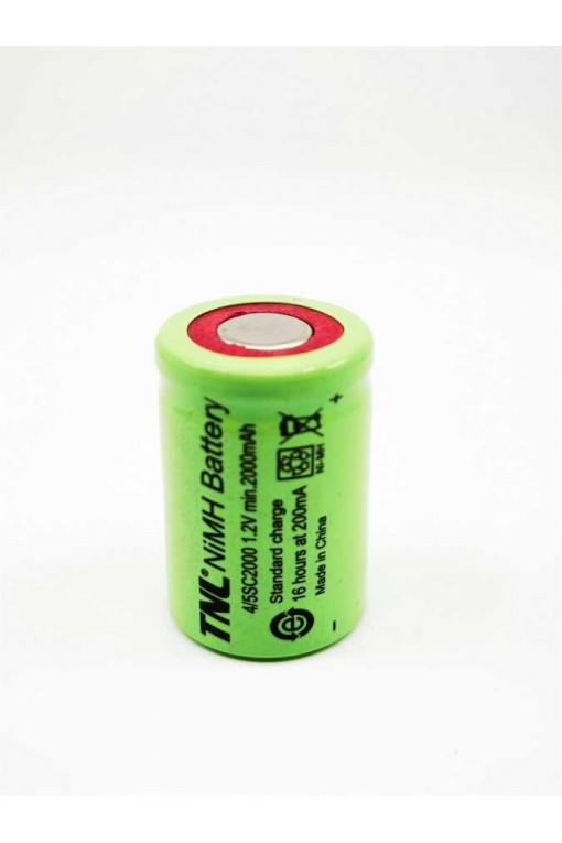 TNL 4/5SC 2000mah Nİ-MH Şarj Edilebilir Matkap Pili TNL 4/5SC 2000mah Nİ-MH Şarj Edilebilir Matkap Pili