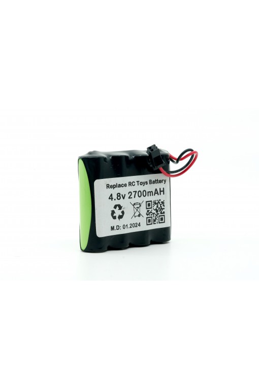 Tnl 4.8v 2700mAH Oyuncak Araba Bataryası Siyah Soket Tnl 4.8v 2700mAH Oyuncak Araba Bataryası Siyah Soket