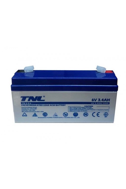 TNL 6V 3.4AH Kuru Tip 125mm Terazi Aküsü TNL 6V 3.4AH Kuru Tip 125mm Terazi Aküsü