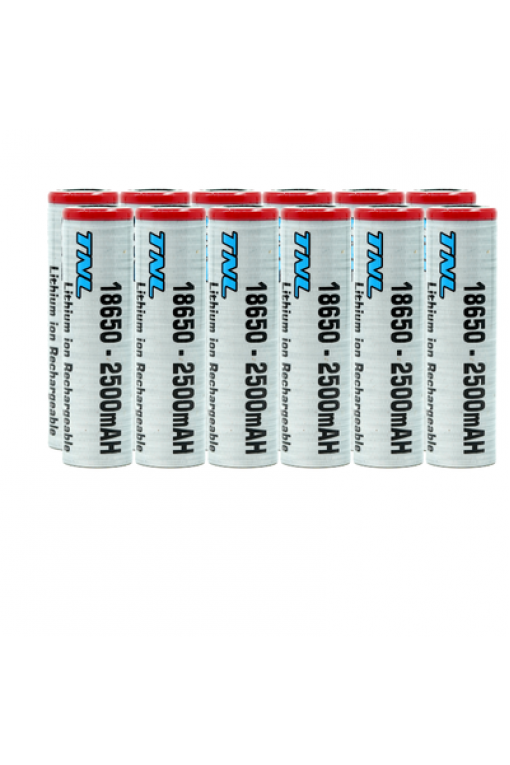 12 Adet TNL ICR18650 3.7V 2500mAh 30A Discharge Şarj Edilebilir Li-ion Pil 12 Adet TNL ICR18650 3.7V 2500mAh 30A Discharge Şarj Edilebilir Li-ion Pil