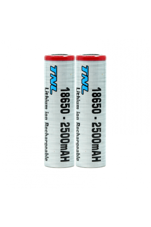 2 Adet TNL ICR18650 3.7V 2500mAh 30A Discharge Şarj Edilebilir Li-ion Pil 2 Adet TNL ICR18650 3.7V 2500mAh 30A Discharge Şarj Edilebilir Li-ion Pil