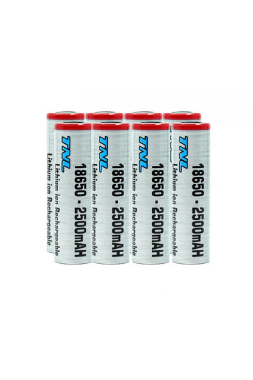 8 Adet TNL ICR18650 3.7V 2500mAh 30A Discharge Şarj Edilebilir Li-ion Pil 8 Adet TNL ICR18650 3.7V 2500mAh 30A Discharge Şarj Edilebilir Li-ion Pil