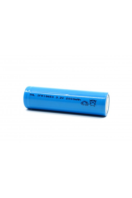 TNL IFR18650 2000mAH 3.2 LiFePO4 Başlıksız 18650 Şarj Edilebilir Pil TNL IFR18650 2000mAH 3.2 LiFePO4 Başlıksız 18650 Şarj Edilebilir Pil