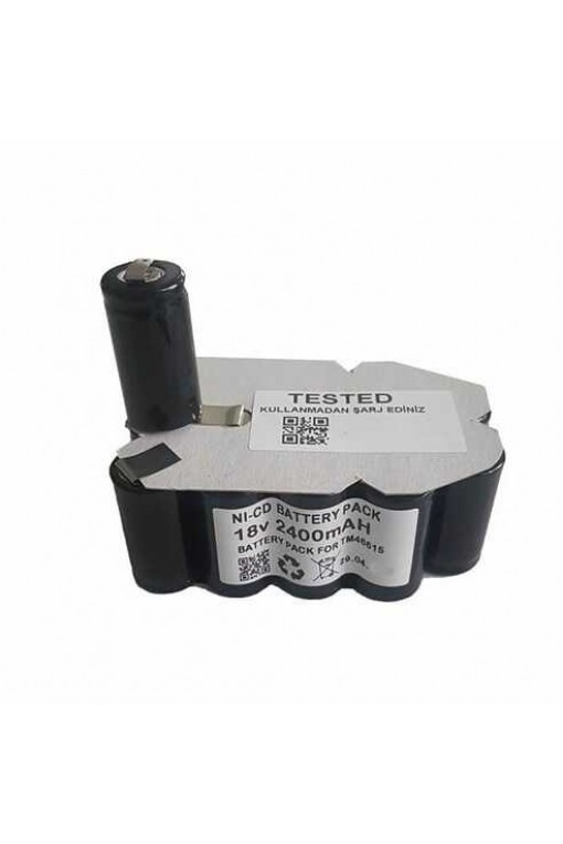Toolmaxx TM46615 Matkap için 18v 2200mAH TNL NiCD Pil Grubu