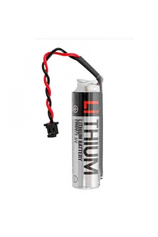 Toshiba ER6V AA 3.6v Lityum Kalem CNC PLC Pili Siyah Soket