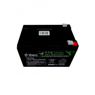 Ttec 12V 12AH Jel Akü Güneş Enerjisi Sistemlerine Özel