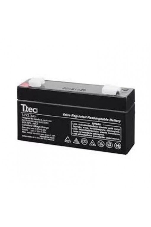 Ttec 12V 2.3Ah Bakımsız Kuru Akü Yatay