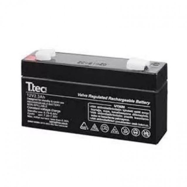 Ttec 12V 2.3Ah Bakımsız Kuru Akü Yatay Ttec 12V 2.3Ah Bakımsız Kuru Akü Yatay