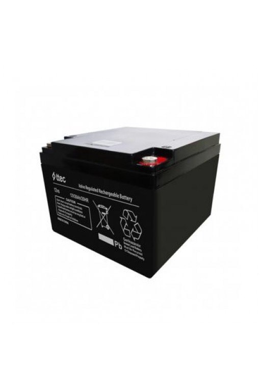 Ttec 12V 26Ah BASE Bakımsız Kuru Akü
