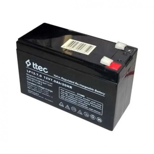 Ttec 12V 7Ah-20Hr Base Bakımsız Kuru Akü Ttec 12V 7Ah-20Hr Base Bakımsız Kuru Akü