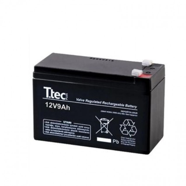 Ttec 12V 9Ah Bakımsız Kuru Akü-Üretim Yılı 2025 Ttec 12V 9Ah Bakımsız Kuru Akü-Üretim Yılı 2025