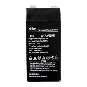 Ttec 4V 4AH Bakımsız Kuru Akü