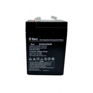 Ttec 6V 5Ah Tartı ve Baskül Aküsü 6 Volt 4 Amper Yerine