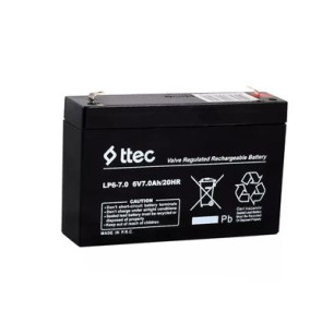 Ttec 6V 7Ah Bakımsız Kuru Akü Ttec 6V 7Ah Bakımsız Kuru Akü