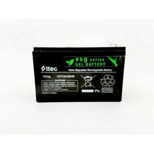 Ttec VSG Serisi 12V 7Ah Jel Akü Yeni Seri Üretim