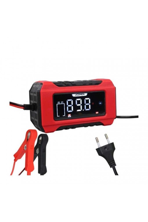 UCOMEN 12V 6A Akıllı Akü Şarj Cihazı Otomatik LCD Ekran (UC-C120501B) UCOMEN 12V 6A Akıllı Akü Şarj Cihazı Otomatik LCD Ekran (UC-C120501B)