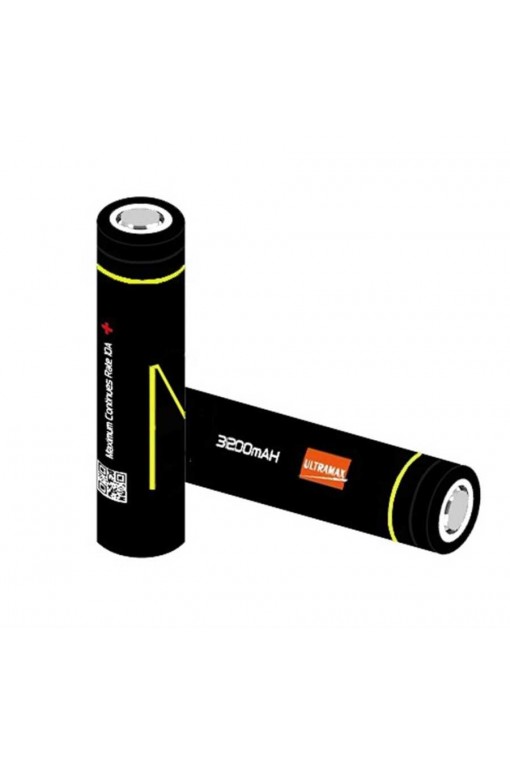 Ultramax 18650 3200mAH 10A Discharge Li-ion Başlıksız Şarj Edilebilir Pil Ultramax 18650 3200mAH 10A Discharge Li-ion Başlıksız Şarj Edilebilir Pil