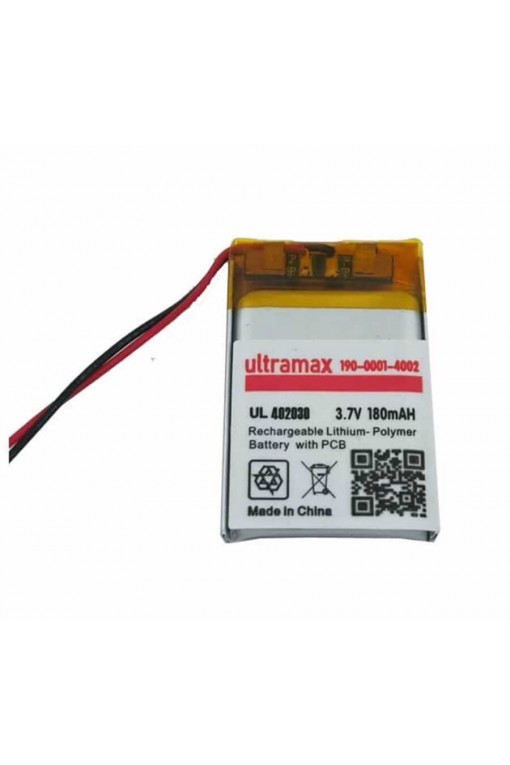 Ultramax 3.7v 180mah 402030 Li-po Lityum Polymer Pil Batarya Ultramax 3.7v 180mah 402030 Li-po Lityum Polymer Pil Batarya