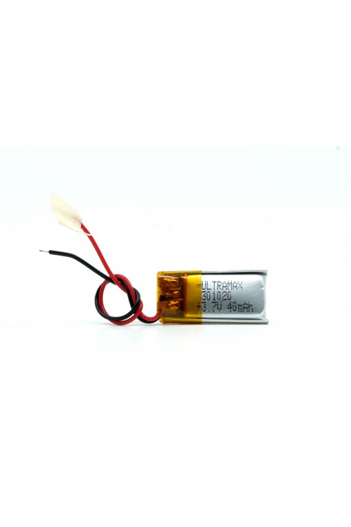Ultramax 3.7v 40mah 301020 Li-po Lithium Polymer Batarya Pil