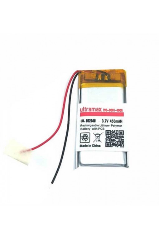 Ultramax 3.7v 450mah 602040 Li-po Lithium Polymer Batarya Pil Ultramax 3.7v 450mah 602040 Li-po Lithium Polymer Batarya Pil