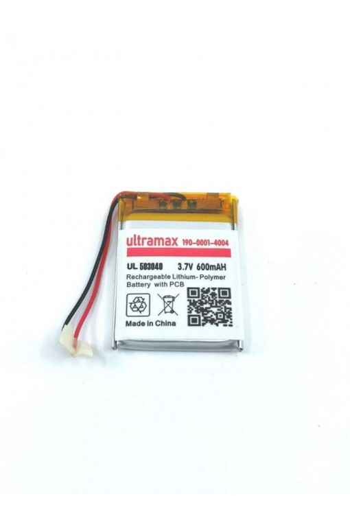 Ultramax 3.7v 600mah 503040 Li-po Lithium Polymer Batarya Pil Ultramax 3.7v 600mah 503040 Li-po Lithium Polymer Batarya Pil