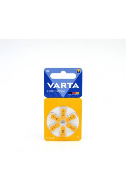 Varta 10 Numara İşitme Cihazı Kulaklık Pili Varta 10 Numara İşitme Cihazı Kulaklık Pili