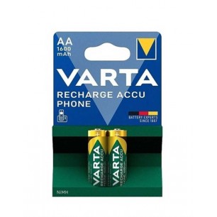 Varta 58399 1600mAh AA Şarj Edilebilir Kalem Pil 2'li Paket (Blister)