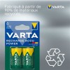 Varta 3000mAh 56714 Şarjlı C Size Orta Boy Pil 2li Blister
