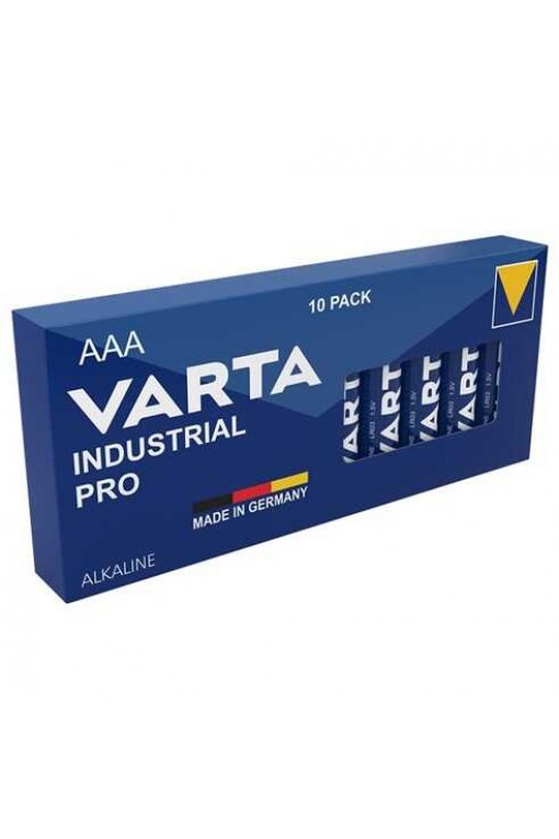 Varta 4003 Endüstriyel Alkalin Aaa Size İnce Pil 10'lu Ambalaj