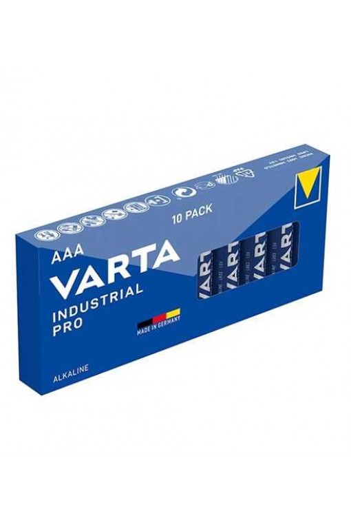 Varta 4003 Endüstriyel Alkalin Aaa Size İnce Pil 10'lu Ambalaj