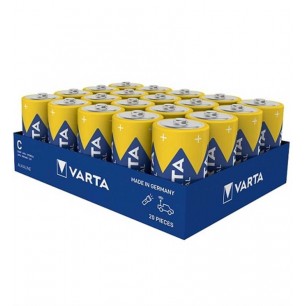 Varta 4014 Endüstriyel Alkalin C Size Orta Boy Pil 20Li