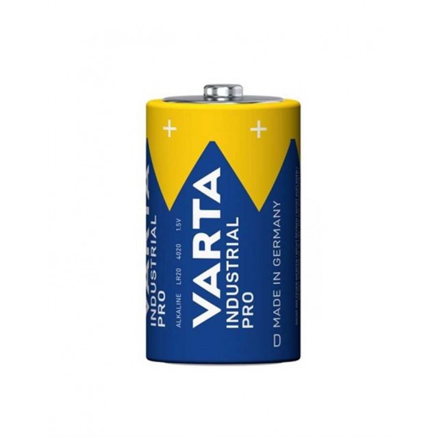 Varta 4020 Endüstriyel Alkalin D Size Büyük Boy Pil 20Li