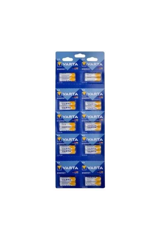 Varta 4106229482 Energy AA Alkalin Kalem Pil 200'lü Koli Satış Varta 4106229482 Energy AA Alkalin Kalem Pil 200'lü Koli Satış