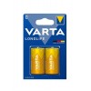 Varta Longlife Alkalin C Orta Boy 2'li Pil (Blister)